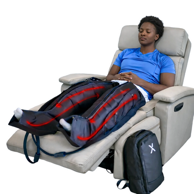 Echelon Air Compression Leg Massager Boots | 7-Level Pressure & 6 Massage Modes