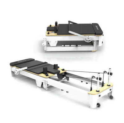 Echelon Meridian Pilates Reformer – Tablet Holder, Spring Resistance & Full Accessory Set