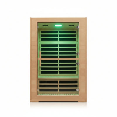 Homsido 2-Person Far Infrared Sauna – 2000W, App Control