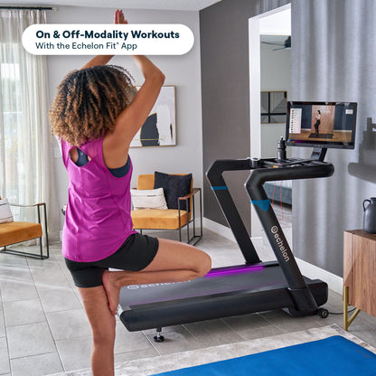 Echelon Stride 8S Treadmill with 22" Swivel HD Touchscreen & Auto Incline