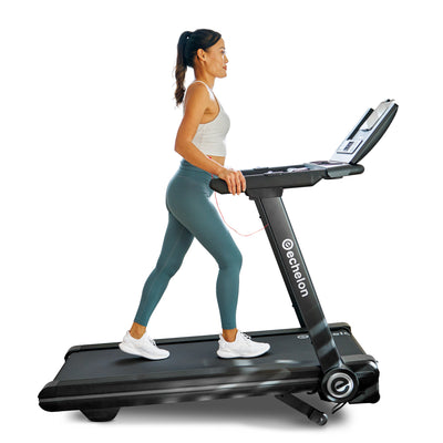 Echelon Stride-6 Auto-Fold Treadmill | Compact, High-Performance Running