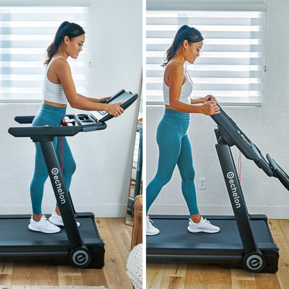 Echelon Stride-6 Auto-Fold Treadmill | Compact, High-Performance Running