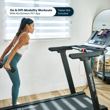 Echelon Stride-6 Auto-Fold Treadmill | Compact, High-Performance Running