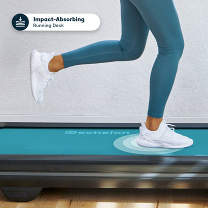 Echelon Stride-6 Auto-Fold Treadmill | Compact, High-Performance Running