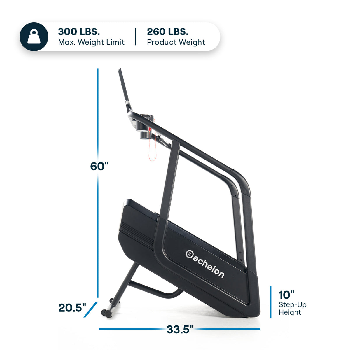 Echelon Summit Stairmill Home – Compact Residential Stair Climber