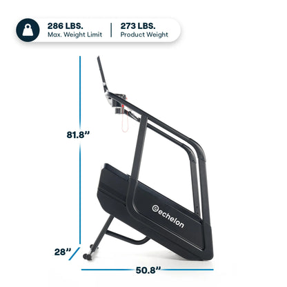 Echelon Summit Stairmill Home S-22 – 22" Class HD Touchscreen & Adjustable Step Rate