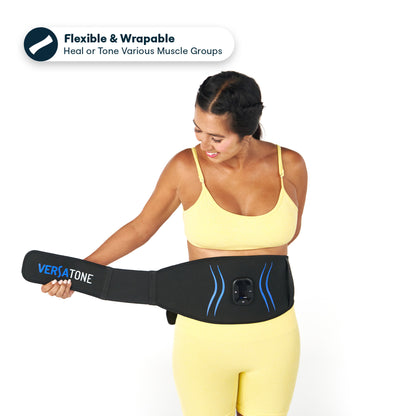 Versatone Wearable EMS & TENS Muscle Stimulator Belt – Toning, Strengthening & Pain Relief