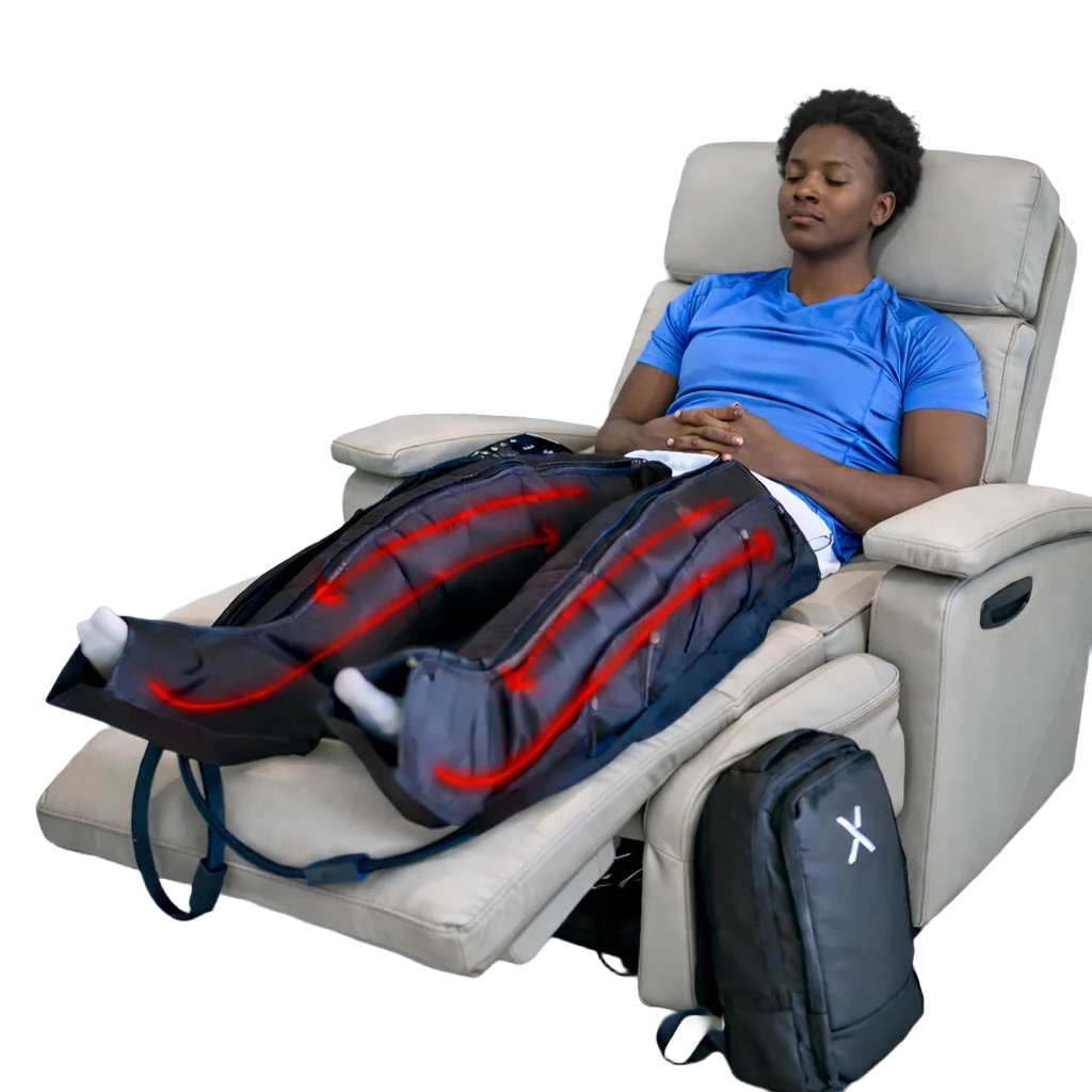 Echelon Air Compression Leg Massager Boots | 7-Level Pressure & 6 Massage Modes
