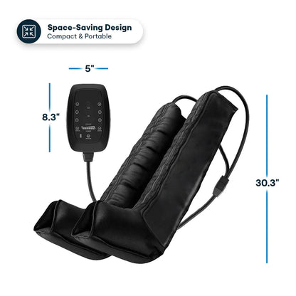 Echelon Air Compression Leg Massager Boots | 7-Level Pressure & 6 Massage Modes