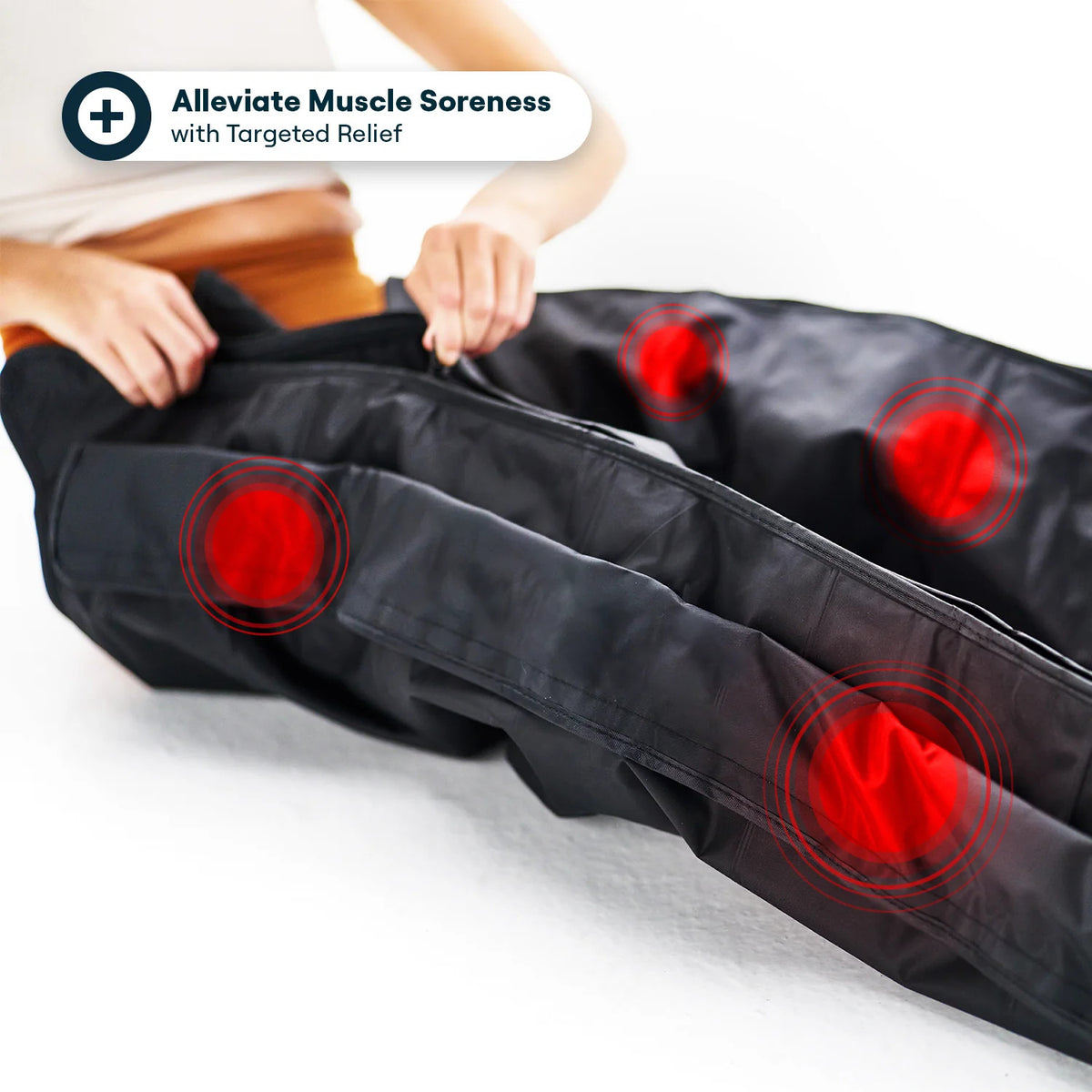 Echelon Air Compression Leg Massager Boots | 7-Level Pressure & 6 Massage Modes