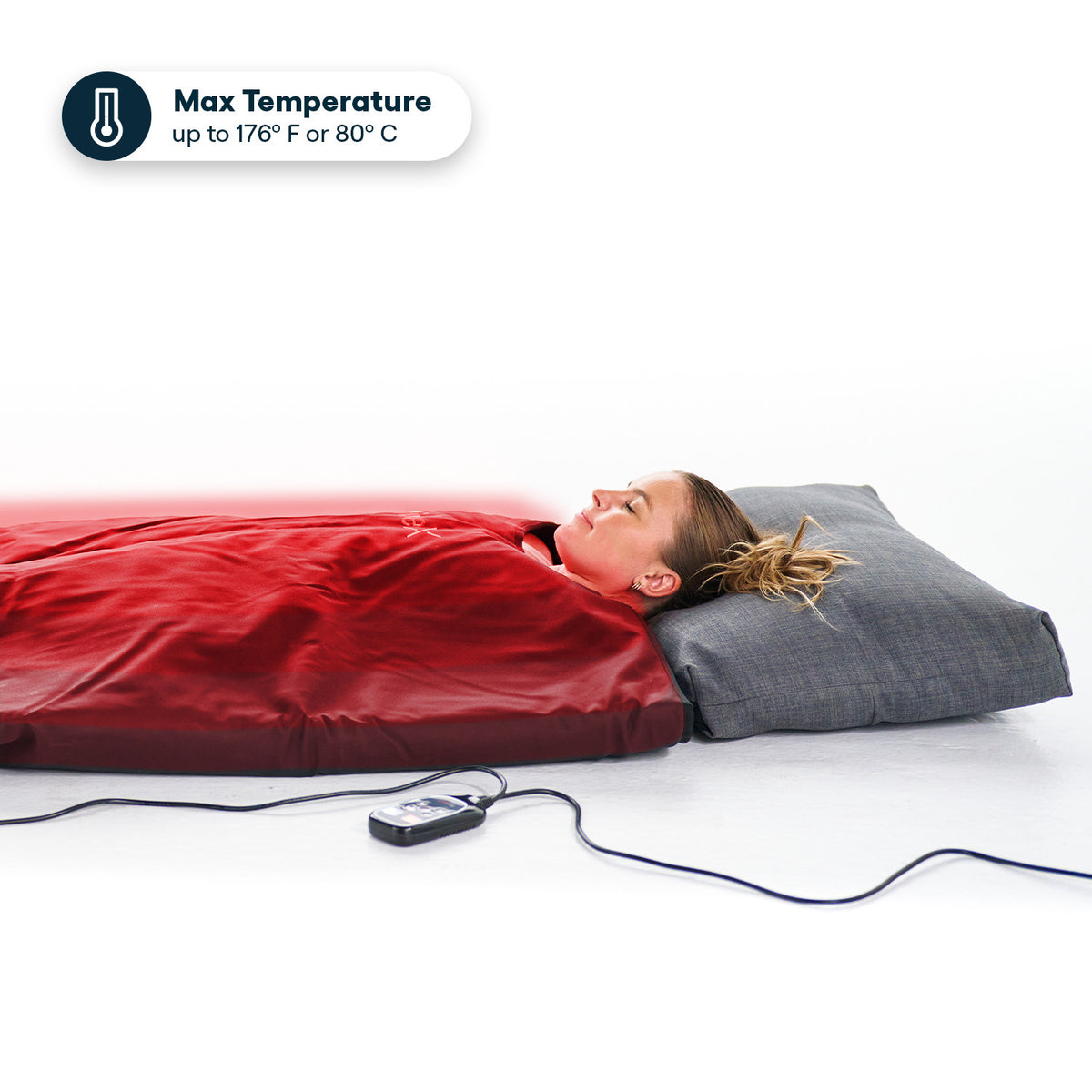Echelon Far-Infrared Sauna Blanket – Low EMF, Adjustable Heat & Timer