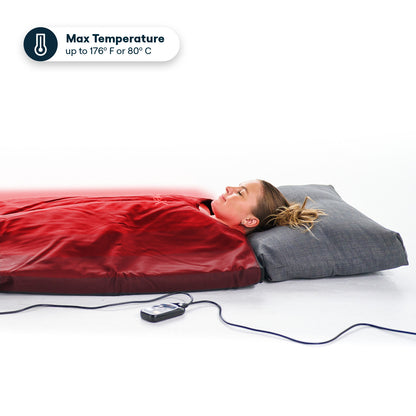 Echelon Far-Infrared Sauna Blanket – Low EMF, Adjustable Heat & Timer