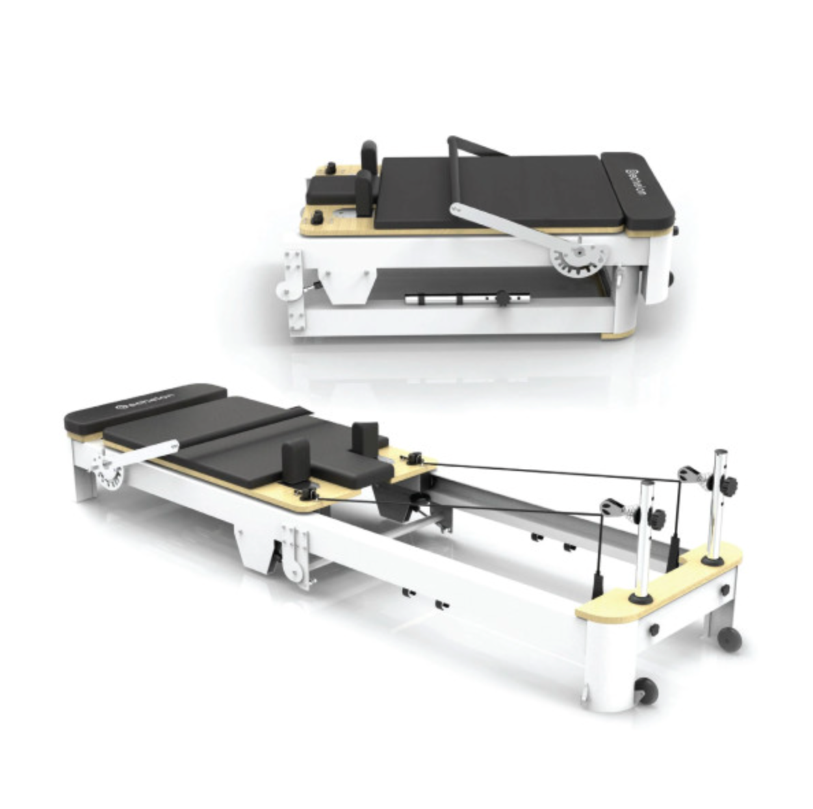 Echelon Meridian Pilates Reformer – Tablet Holder, Spring Resistance & Full Accessory Set