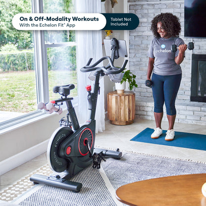 Echelon Connect EX-5 Smart Exercise Bike | 32-Level Magnetic Resistance & Rotating Console