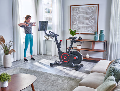 Echelon Connect EX-5s Smart Exercise Bike – 22" HD Touchscreen & 32-Level Magnetic Resistance
