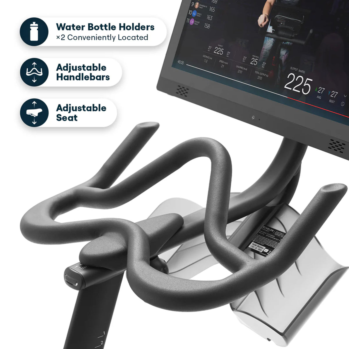 Echelon Connect EX-5s Smart Exercise Bike – 22" HD Touchscreen & 32-Level Magnetic Resistance