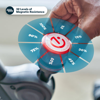 Echelon Connect EX-5s Smart Exercise Bike – 22" HD Touchscreen & 32-Level Magnetic Resistance