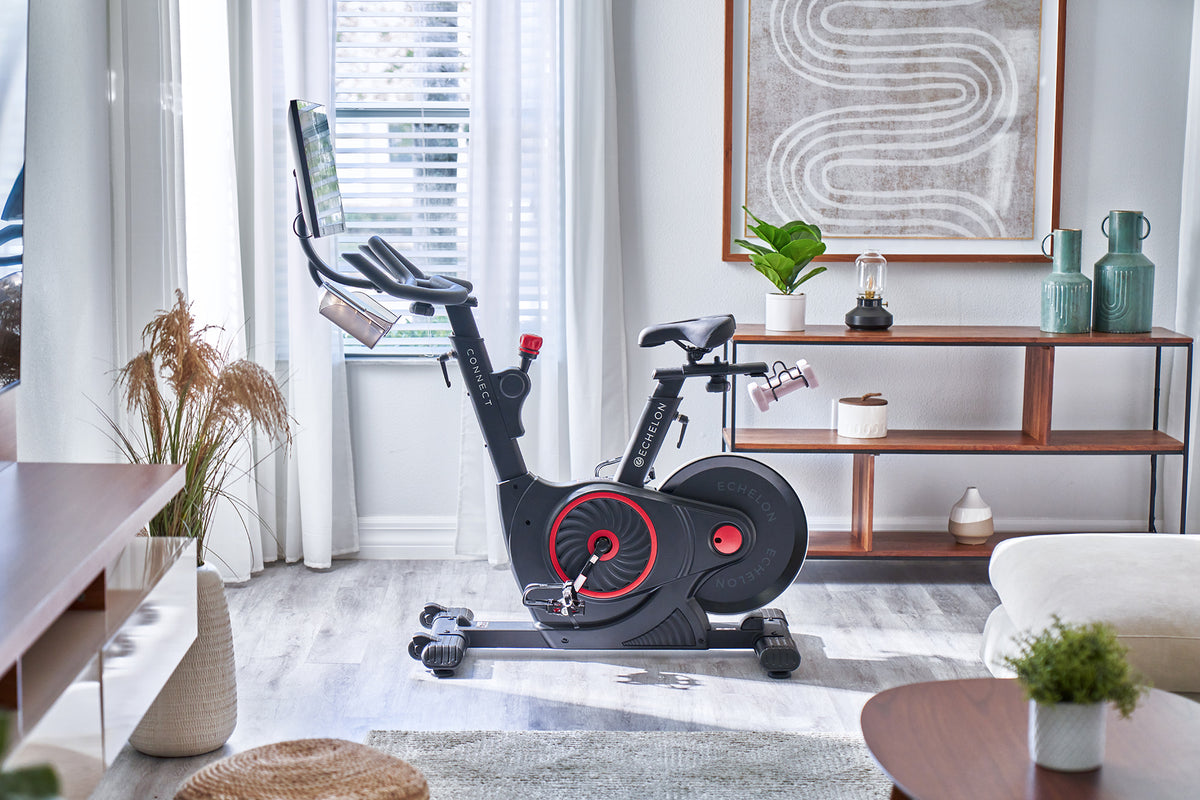 Echelon Connect EX-5s Smart Exercise Bike – 22" HD Touchscreen & 32-Level Magnetic Resistance