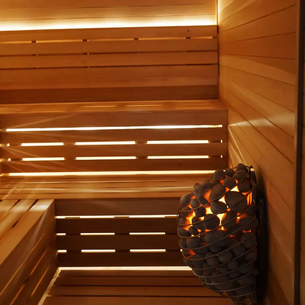 Carbon Smart Indoor Sauna Kit, 7' x 7' x 8'