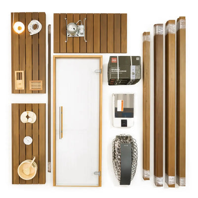 Carbon Smart Indoor Sauna Kit, 7' x 7' x 8'