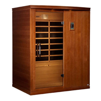 Dynamic Saunas Madrid Elite 3-Person Infrared Home Sauna