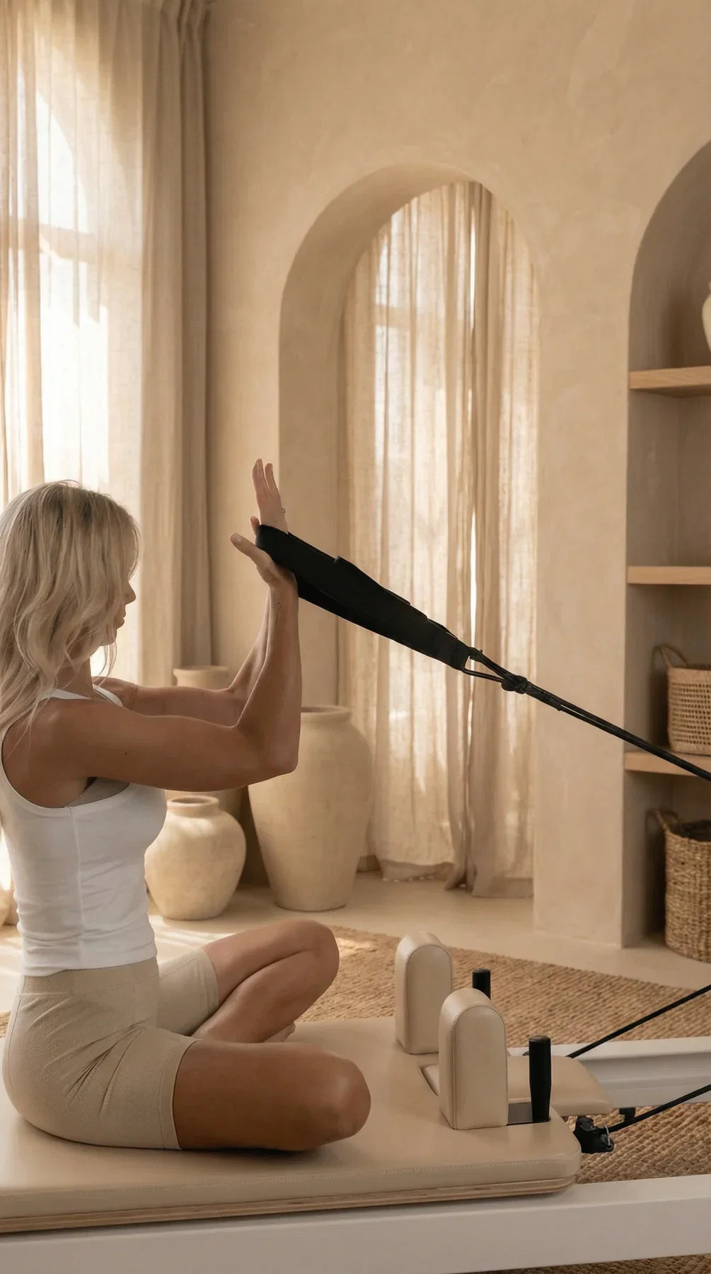 The Queen Foldable Pilates Reformer | Commercial-Grade & Space-Saving